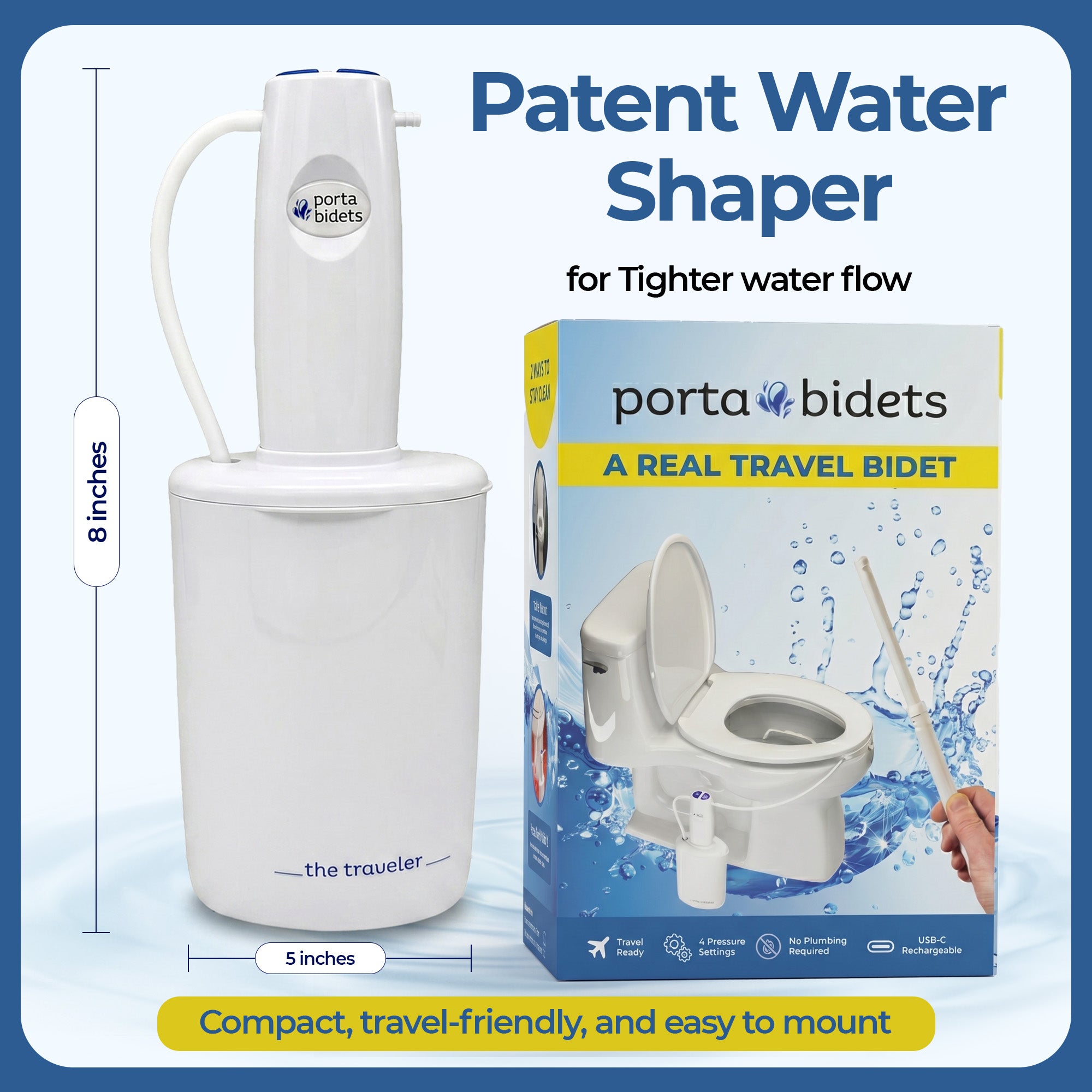 The Traveler Bidet by Portabidets