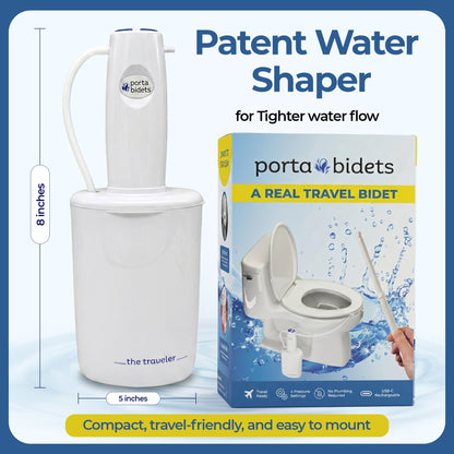 The Traveler Bidet by Portabidets