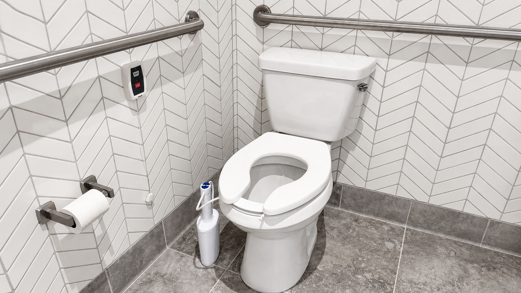 Traveler Bidet on hotel toilet
