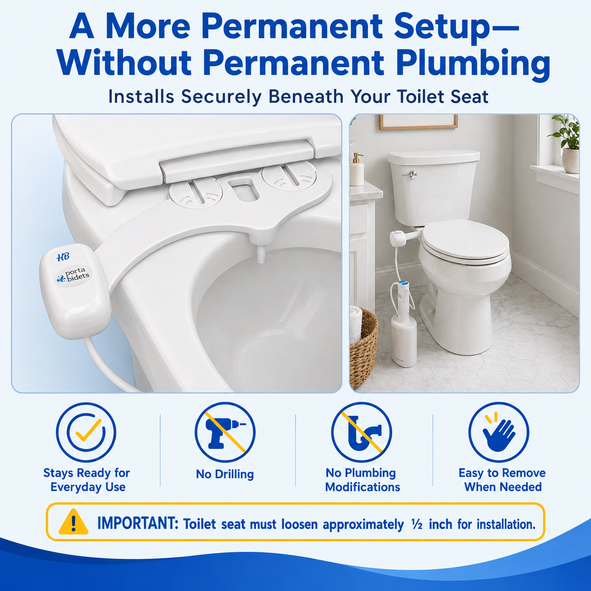 PortaBidets Home - The Bidet Made for Renters