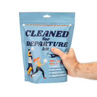 CLEANED FOR DEPARTURE KIT